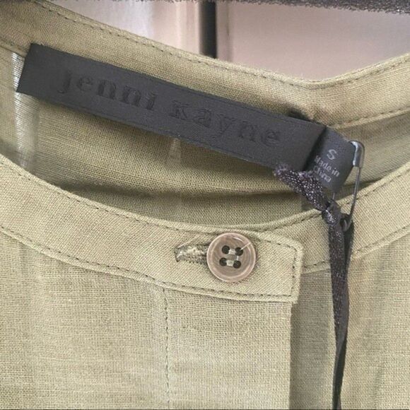 Jenni Kayne James Cotton Linen Midi Tiered Dress - Picture 5 of 7